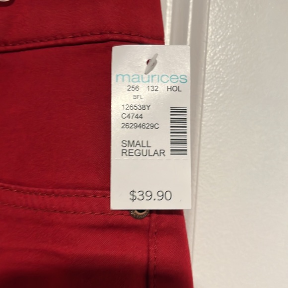 Maurices, Jeans, Red, Jeggings - Picture 3 of 5